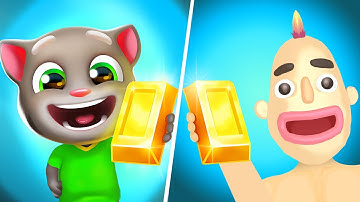 Sandwich Runner | Talking Tom Gold Run - All Level Gameplay Android,iOS - BIG NEW APK UPDATE