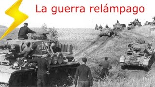 ¿Cuándo fue la guerra relampago?