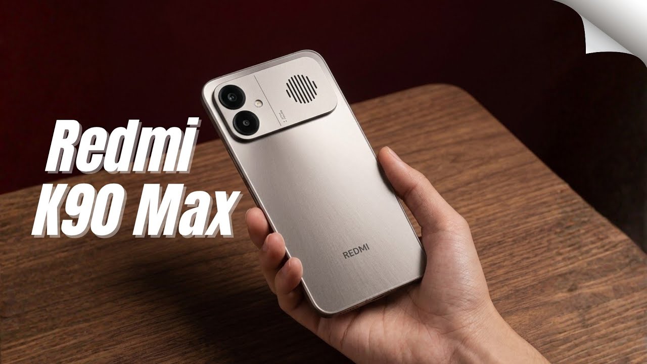Redmi K90 Max Official First Look - IT
