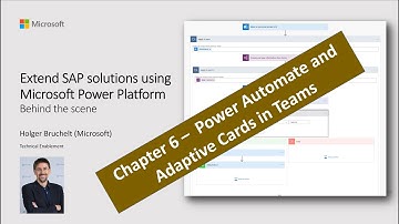 Power Platform + SAP (6/10): Sending Adaptive Cards to Teams for Approval