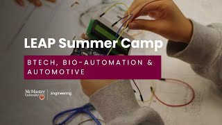 LEAP Summer Camp | Btech, Bio-Automation & Automotive