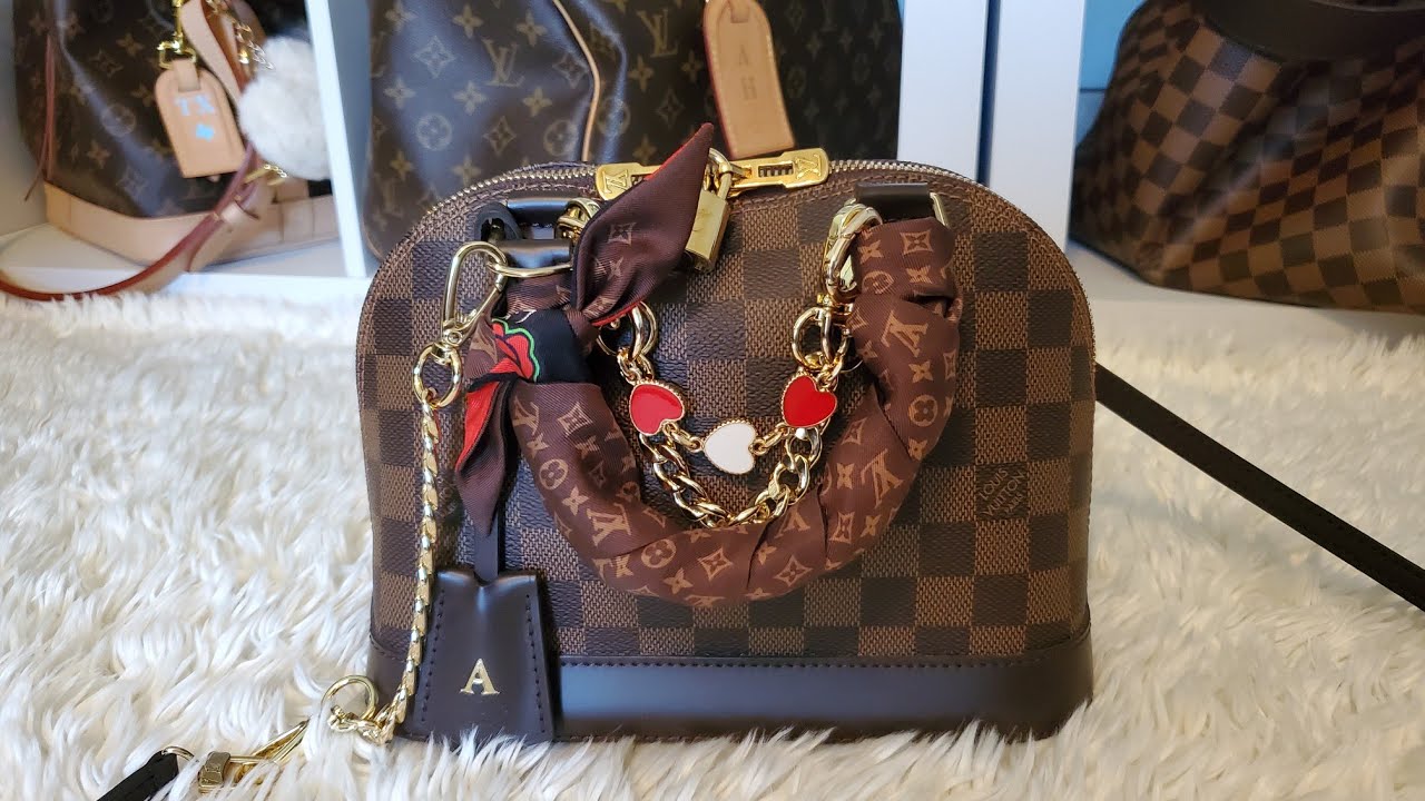 Louis Vuitton Alma BB Review, Damier Ebene, Wear and Tear, WFIMB, MOD  Shots