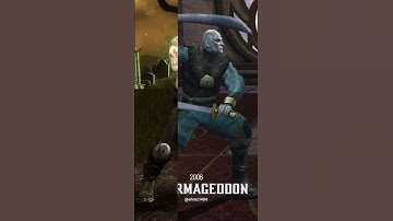 Quan Chi MK4 to MK1 (1997-2023) Evolution - Mortal Kombat