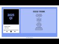 [playlist] EXILE TRIBE song of 2025 (Q1: January-March)