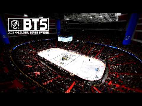 2023 NHL Global Series Sweden Begins