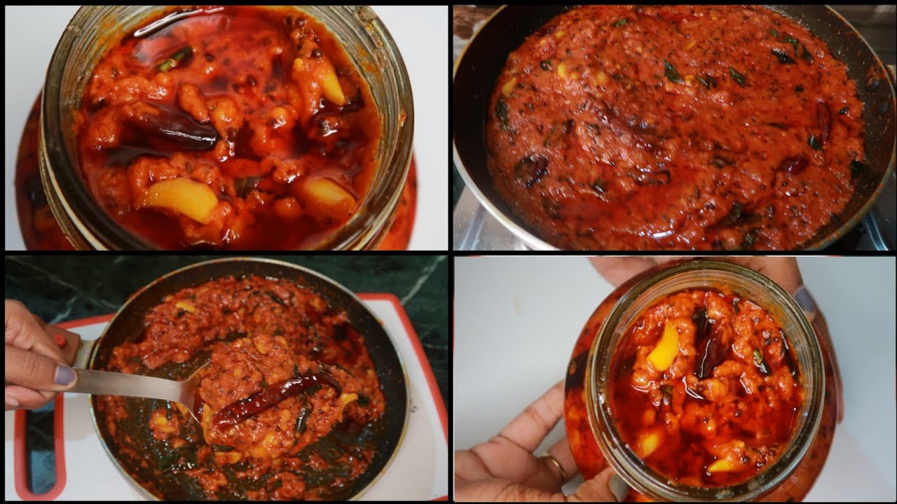 Garlic Tomato Pickle / Summer special Pickle / Easy Tomato chutney / Kitchen Queen Mina