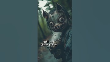 人間に化ける妖怪たち#92  #yokai #妖怪 #都市伝説 #shorts #ai #transformation