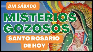 🙏🏻 Santo Rosario para hoy SÁBADO y LUNES | 🌺MISTERIOS GOZOSOS 🌺