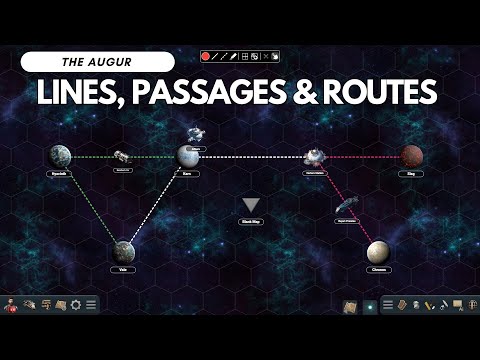 The Augur: Lines, Passages & Routes