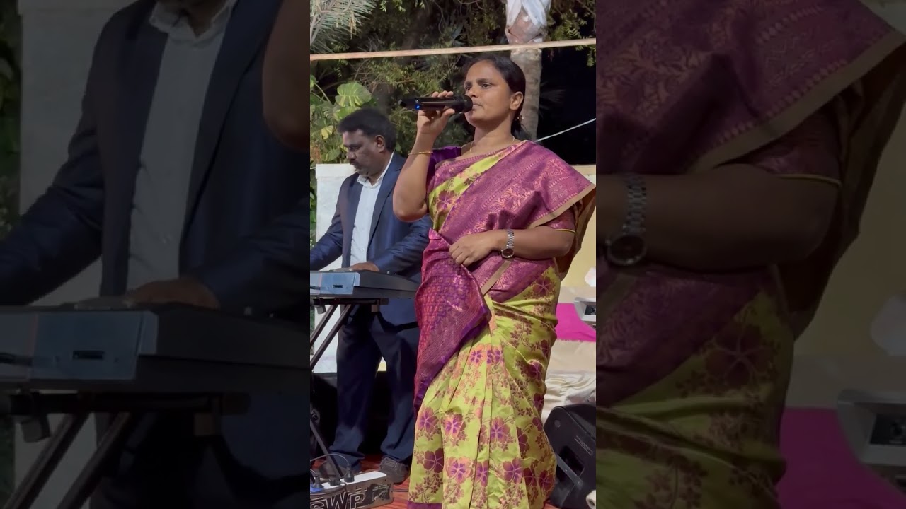 Madhuram ee subha samayam song  cover  ARUNA KUMARI SONGS Telugu Christian marriage song 