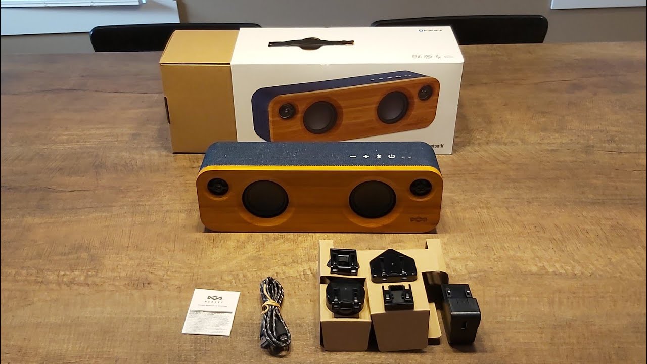  Update New  House Of Marley Get Together Mini  Bluetooth Speaker Unboxing  Video