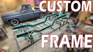 The Custom Frame Takes Shape!!! - Pro Touring C10 Chassis Build Part 3