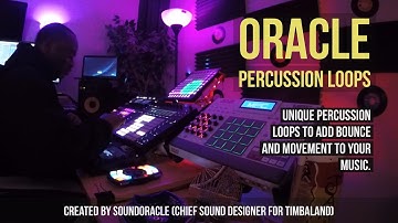 Making a beat using the Oracle Percussion Loops sample pack from Soundoracle.net