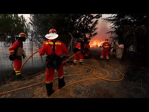 Así evolucionan los incendios propagados por la geografía española