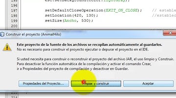 como generar un jar en netbeans