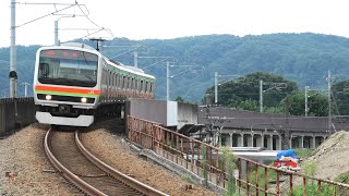 E231系3000番台 宮ハエ42編成 普通川越行 金子~東飯能通過