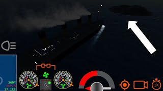 Titanic hit the shore not the iceberg - Titanic Sinking - Ship Mooring 3D