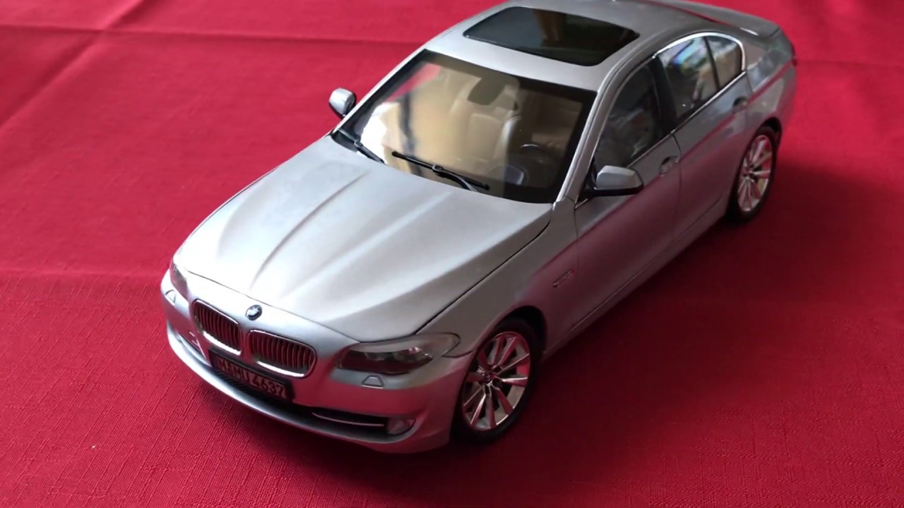 Review of BMW 5 Series by Welly (Scale 1/18) - YouTube