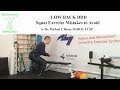 Degenerative Disc Disease Exercises to Avoid and Include- Squat Exercise Mistakes to Avoid