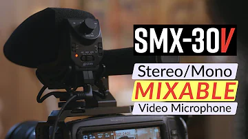 SMX-30V Stereo/Mono Mixable Video Microphone