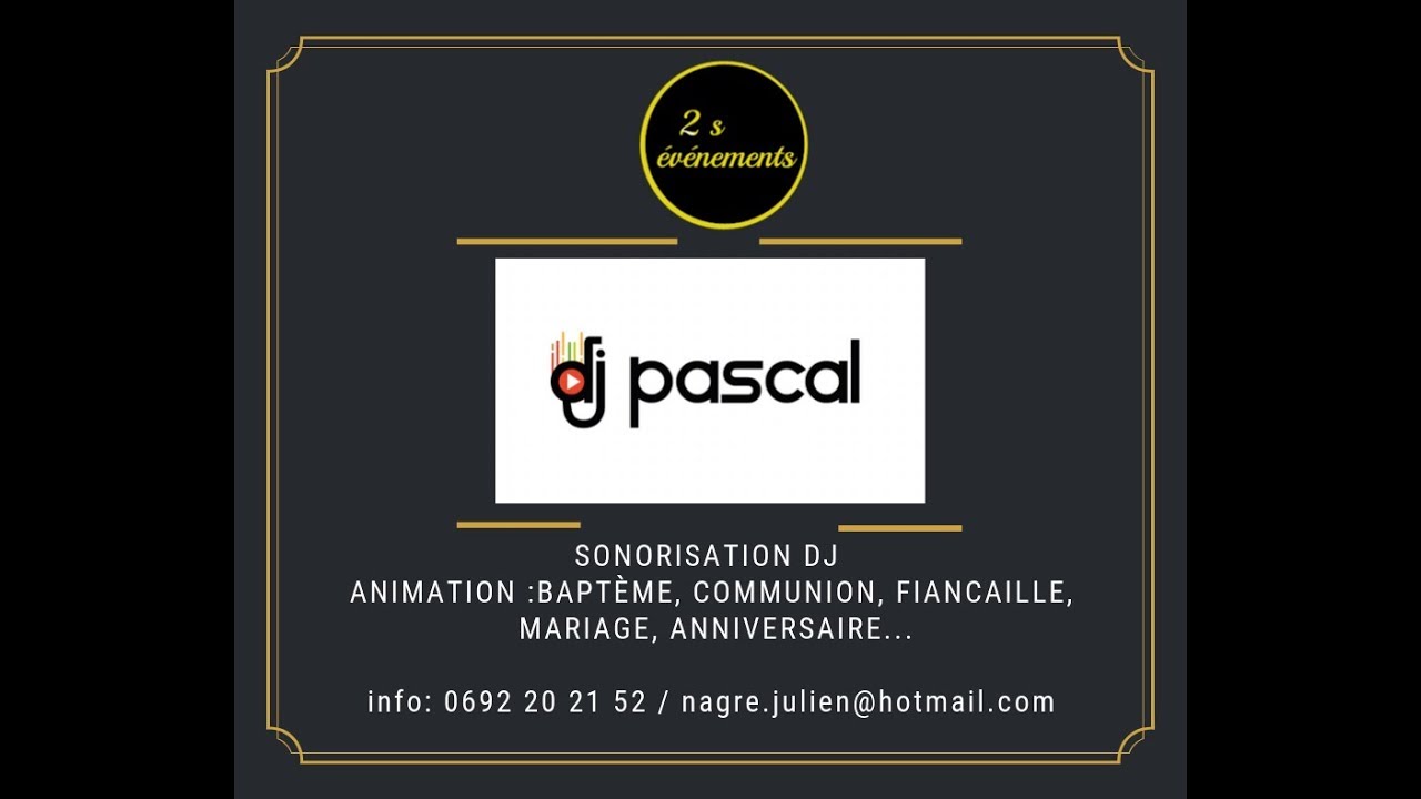 Diffusion en direct de DJ Pascal Animation 974 - YouTube