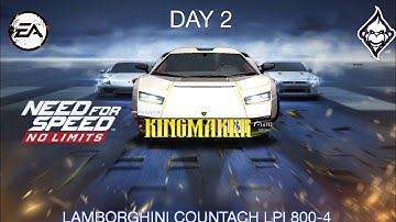LAMBORGHINI COUNTACH LPI 800-4 | NEED FOR SPEED NO LIMITS  | KINGMAKER | DAY 2