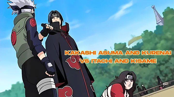 Kakashi asuma and kurenai vs itachi and kisame full fight |English dub| Naruto @animefootage  [cut]