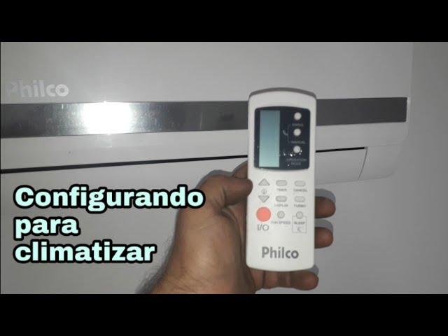 Ar condicionado Philco Como colocar o Ar QUENTE - Resetando e