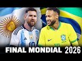 Deklarasyon neymar Jr swete jwenn argentine nan final nan mondial 2026 la
