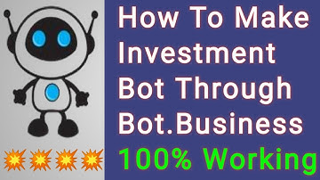 How To Make Telegram Investment Bot || Make Your Own Professional Telegram Bot || Part 1