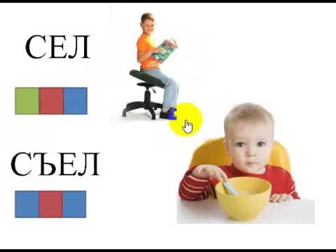 Звуковая схема слова сел