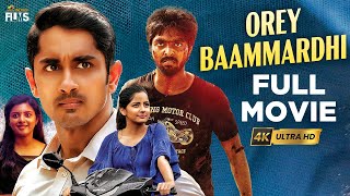 Orey Baammardhi Latest Full Movie 4K | Siddharth | GV Prakash | Kannada Dubbed | Mango Indian Films