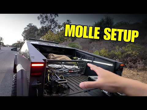 Optimizing Your Cybertruck: My MOLLE Panel Setup and Must-Have Accessories