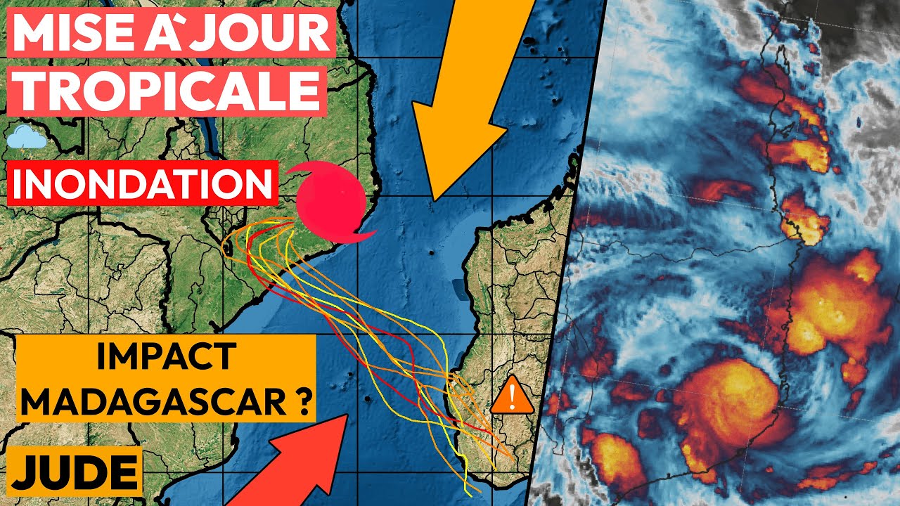 Jude provoque des inondations au Mozambique, un autre impact pour Madagascar…