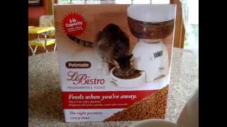 Automatic Pet Feeder Aspen Le Bistro Petmate Portion-Control