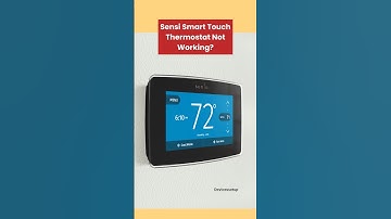 Reset Sensi Smart Touch Thermostat #reset #sensi #thermostat