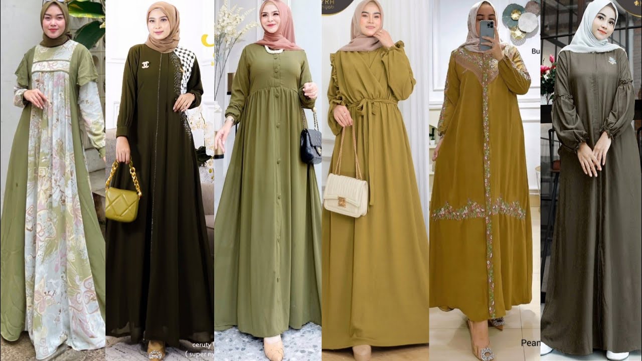 Gamis Simple Tapi Elegan Terbaru 20222023 Youtube