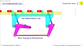 box transport mechanism with human voice