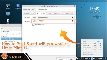 How to find connected or saved  WiFi Password in Linux mint
