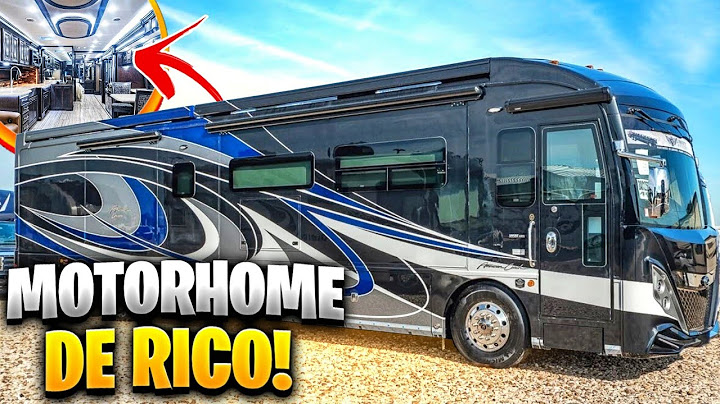 COMO É UM MOTORHOME DE MILIONÁRIO 😱 MAIS DE 2.5 MILHÕES DE REAIS