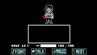undertale サンズ戦 サンズ視点