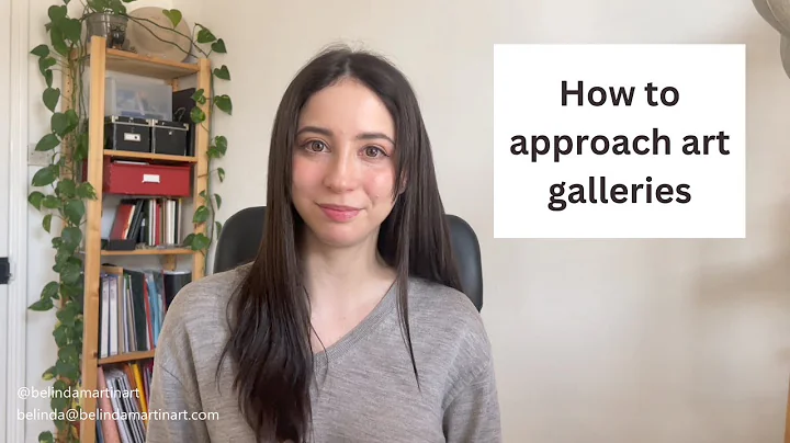How to approach art galleries as an artist. Do's and dont's!