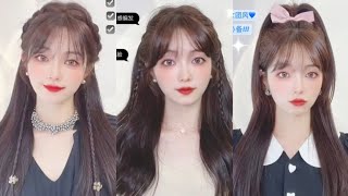 Quick & Easy🌼 Best+Cute Hairstyle Tutorial korean styles for girls