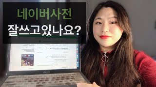 네이버사전만 잘써도 어학연수 부럽지 않다 | 독일공대생 layla