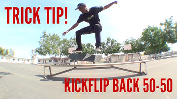 Kickflip Back 50-50 Trick Tip With Ashton Kelley