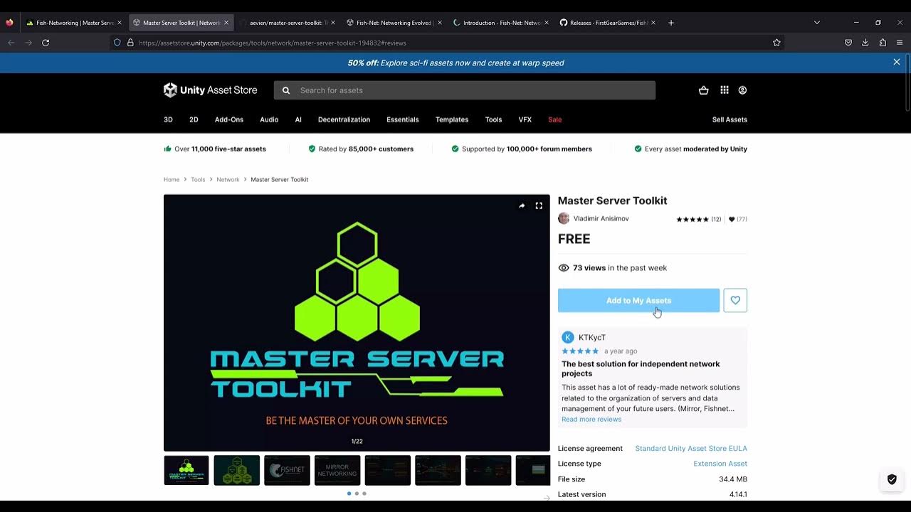 Master Server Toolkit 1 Setup & Demo Rooms YouTube