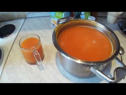 Как сделать сок из тыквы и яблок в домашних условиях