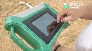 ADMT-300S-X ADMT-600S-X New 7 Inch Touch Screen underground water detector How to use it?