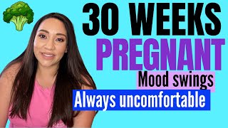 What to Expect at 30 Weeks Pregnant | Week By Week Symptoms for your Third Trimester Pregnancy