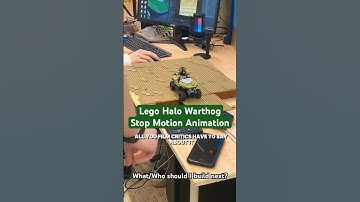 Attempting A PERFECT Lego Halo Warthog Stop Motion Animation #lego #halo #stopmotion